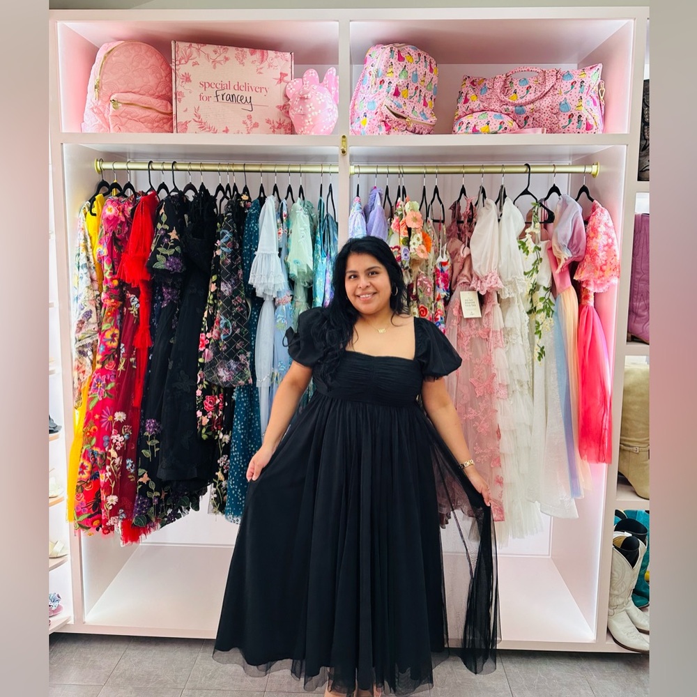 Jessakae Black Promenade dress - Picture 3 of 5